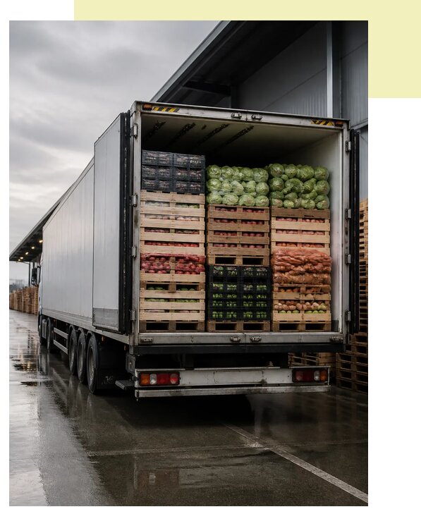 Перевозка плодоовощной продукции в Красноярск по цене от 5080 р. | Агросервис-Крс