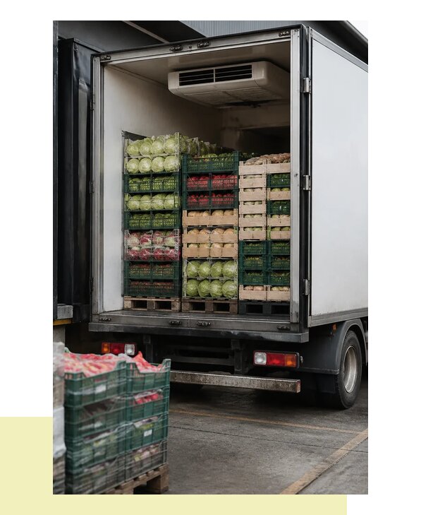 Перевозка плодоовощной продукции оптом напрямую в Красноярск
